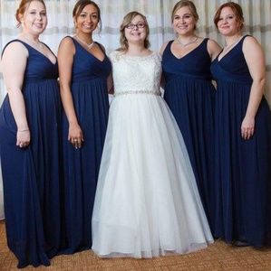 David's Bridal Bridesmaids Dress